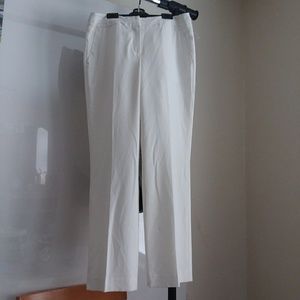 Dressbarn ivory dress pants size 8P